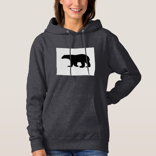 Sweat à capuche design Panda (Devant)