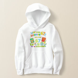 Sweat à capuche drôle de blague de maths pour l'éc