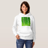Sweat à capuche en herbe pour femmes (Devant entier)