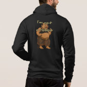 Sweat à capuche entièrement zippe Bella+Canvas pou (Dos)