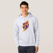 Sweat à capuche FC Barcelone (Devant entier)