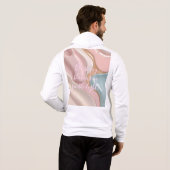 Sweat à capuche fermeture éclair intégrale graphiq (Dos entier)