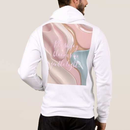 Sweat à capuche fermeture éclair intégrale graphiq (Dos)