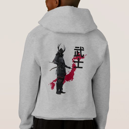 Sweat à capuche garçons tendance (Dos)