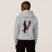 Sweat à capuche garçons tendance (Dos entier)