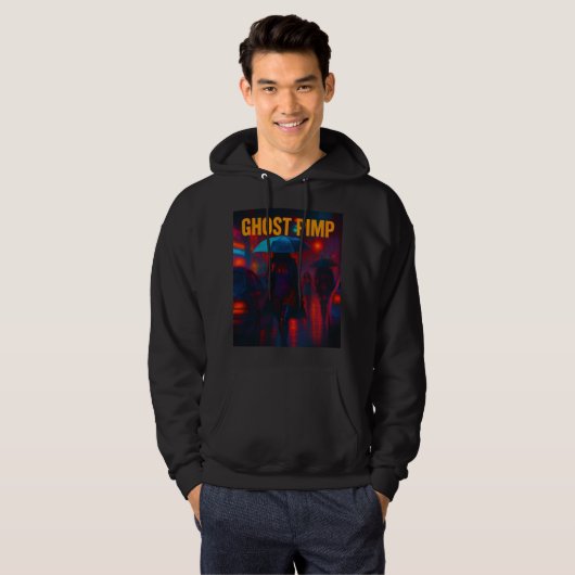Sweat à capuche Ghost Pimp (Devant entier)