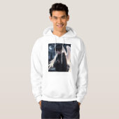 Sweat à capuche graphique avec garçon d'anime et a (Devant entier)