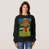 Sweat à capuche Hanuman (Devant entier)