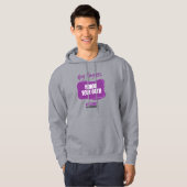 Sweat à capuche - Hé Congrès, honorez votre sermen (Devant entier)