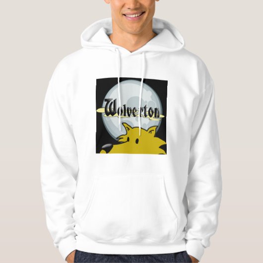 Sweat à capuche homme Logo Wolverton (Devant)