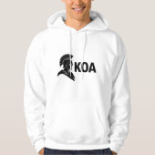 Sweat à capuche KOA Warrior (Devant)