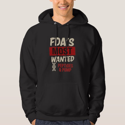 Sweat à capuche le plus recherché par la FDA (Devant)