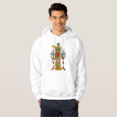 Sweat à capuche Lord Vishnu (Devant entier)