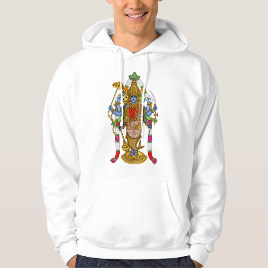 Sweat à capuche Lord Vishnu (Devant)