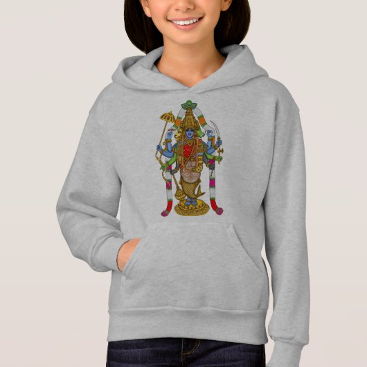 Sweat à capuche Lord Vishnu (Devant)