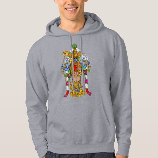 Sweat à capuche Lord Vishnu (Devant)