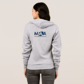 Sweat à capuche MAA zip up (Dos entier)