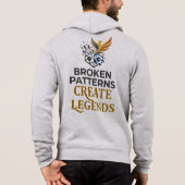 Sweat à capuche Motivational Phoenix Zip-Up (Dos)