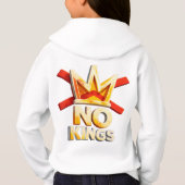 Sweat à capuche No Kings Crown – Graphisme de mode (Dos)