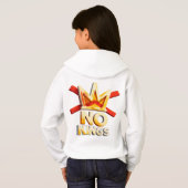 Sweat à capuche No Kings Crown – Graphisme de mode (Dos entier)