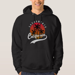 Sweat à capuche noir de Sacramento