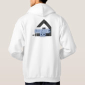 Sweat à capuche Painting Do Pullover (Dos)