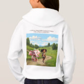 Sweat à capuche Panola & Ivory Elephant Adventure (Dos)