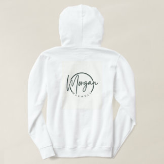 Sweat à capuche personnalisé avec monogramme éléga