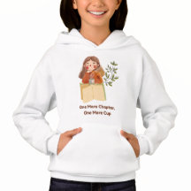 Sweat à capuche pour amateur de livres et de café