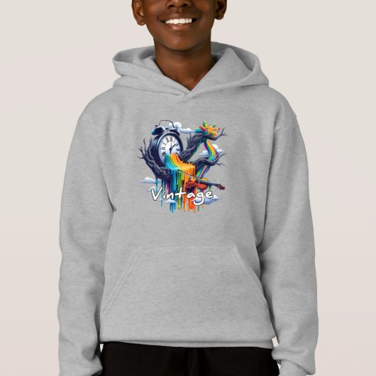 Sweat à capuche pour enfants (Devant)