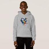 Sweat à capuche pour enfants (Devant entier)