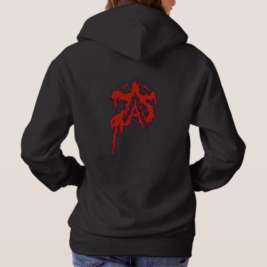 Sweat à capuche pour femmes Akumakaze (Dos)