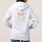 Sweat à capuche pour femmes avec chien 🐾 Sweat gr (Dos)