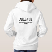 Sweat à capuche pour femmes Édition Marathon 2026 (Dos)