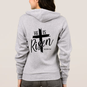 Sweat à capuche pour femmes Il Est Ressuscité