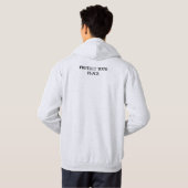 Sweat à capuche pour homme Chat Mode Pensée Profon (Dos entier)