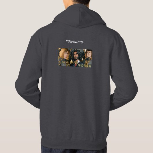 Sweat à capuche pour hommes (Dos)