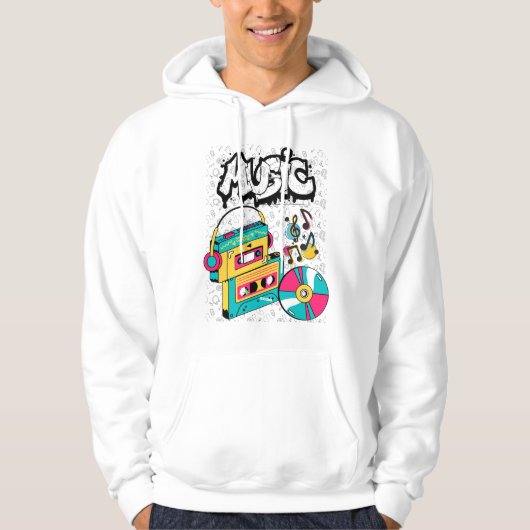 Sweat à capuche pour hommes (Devant)