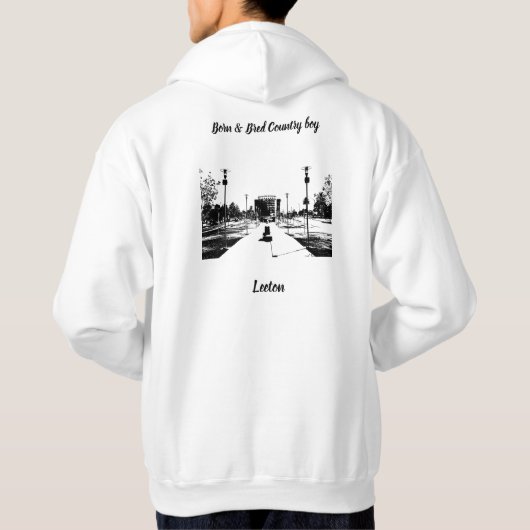 Sweat à capuche pour hommes (Dos)