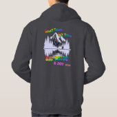 Sweat à capuche pour la conception du festival de  (Dos)