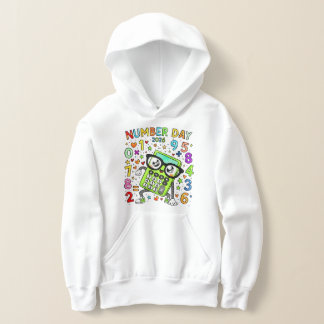 Sweat à capuche pour la Journée des nombres pour e