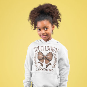 Sweat à capuche pour la saison de touchdown de foo