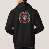 Sweat à capuche pour l'amour de moto (Dos)