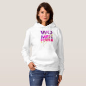 Sweat à capuche pour l'autonomisation des femmes - (Devant entier)