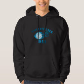 Sweat à capuche pour papa de volleyeur (Devant)