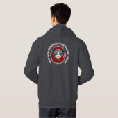 Sweat à capuche pour passionnés de moto (Dos entier)