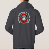 Sweat à capuche pour passionnés de moto (Dos)