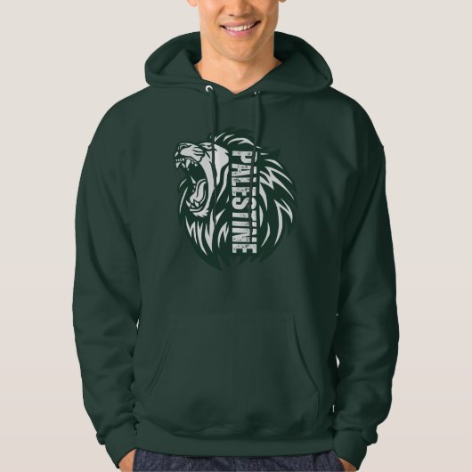 Sweat à capuche Roaring Lion Palestine - Force Rés (Devant)