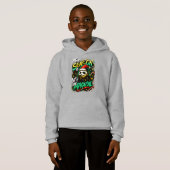 Sweat à capuche Samurai Panda pour garçons Cadeau  (Devant entier)