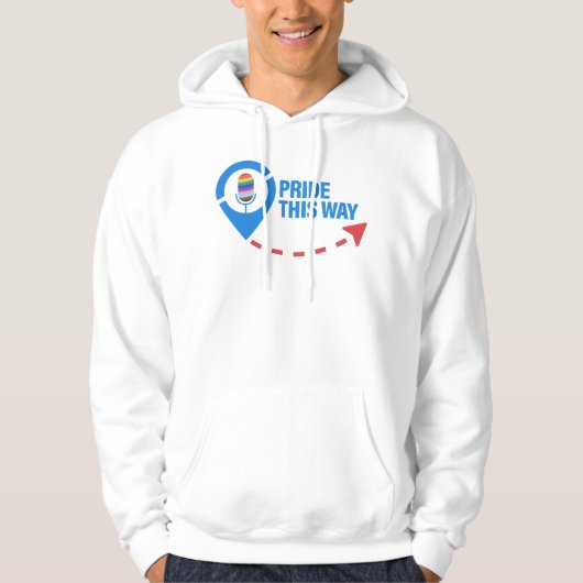 Sweat à capuche « Servir la joie dans chaque fusea (Devant)